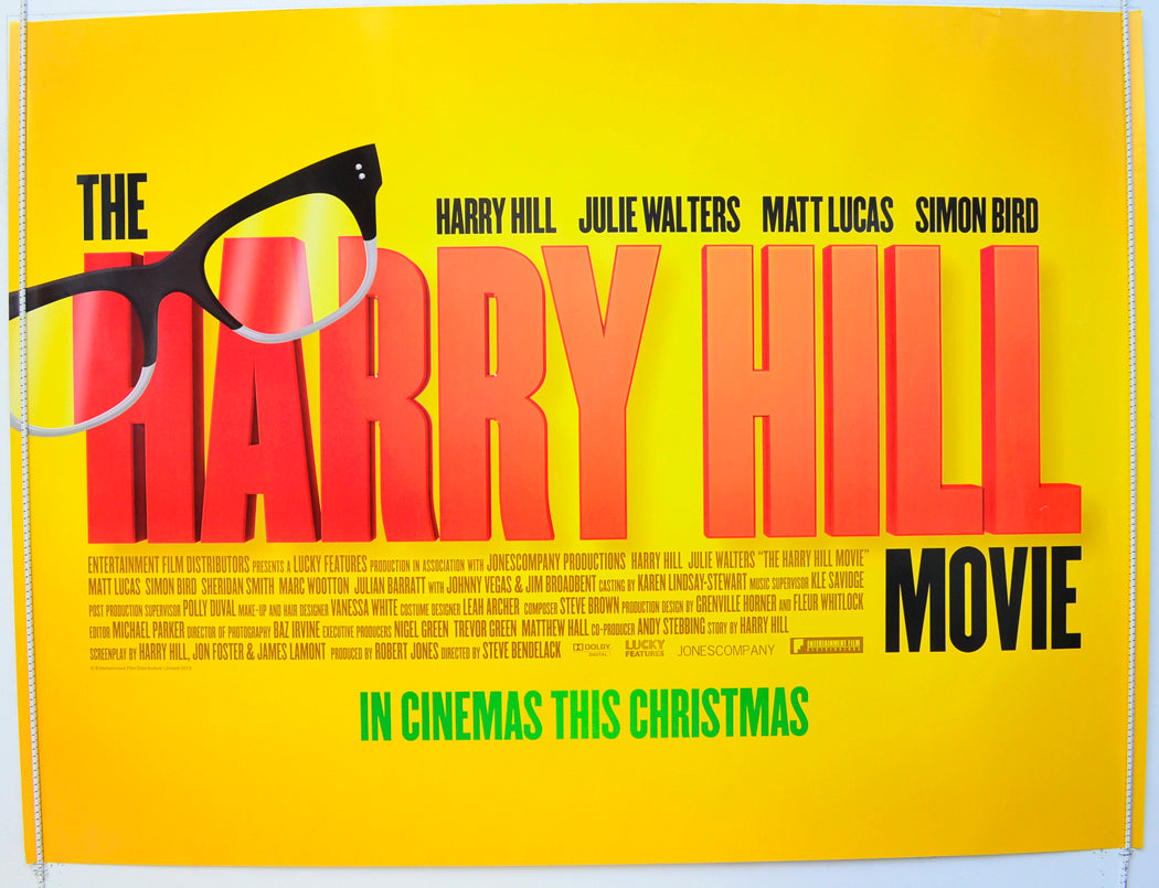 The Harry Hill Movie  Original British Quad Poster - Film Poster - Movie Poster 