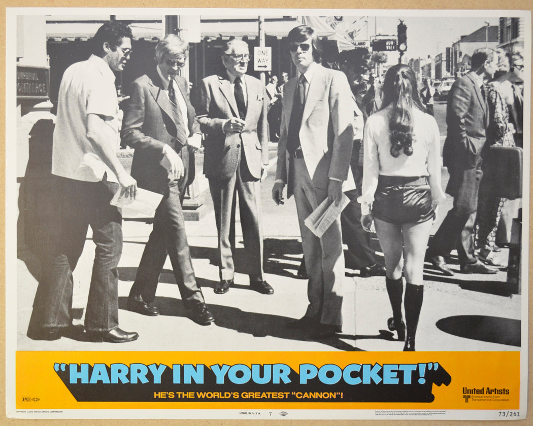 HARRY IN YOUR POCKET (Card 7) Cinema Lobby Card Set 