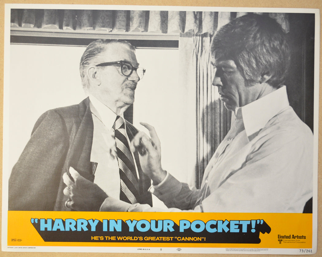 HARRY IN YOUR POCKET (Card 8) Cinema Lobby Card Set 