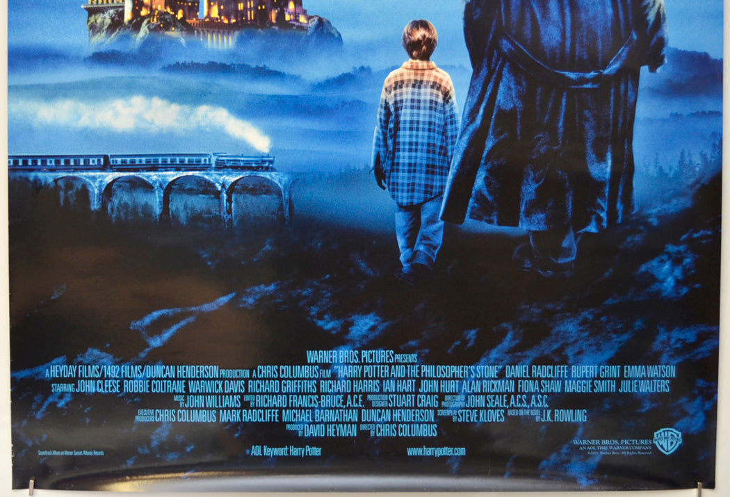 HARRY POTTER AND THE PHILOSOPHER’S STONE (Bottom) Cinema One Sheet Movie Poster 