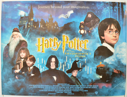 Harry Potter And The Philosopher's Stone  Original Quad Poster - Film Poster - Movie Poster