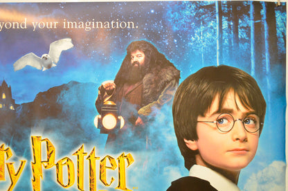 HARRY POTTER AND THE PHILOSOPHER’S STONE (Top Right) Cinema Quad Movie Poster 