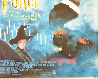 HARRY POTTER AND THE PHILOSOPHER’S STONE (Bottom Right) Cinema Quad Movie Poster 