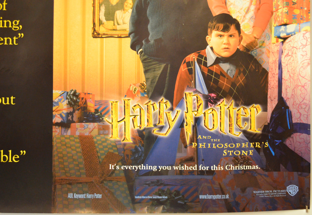 HARRY POTTER AND THE PHILOSOPHER’S STONE (Bottom Right) Cinema Quad Movie Poster 