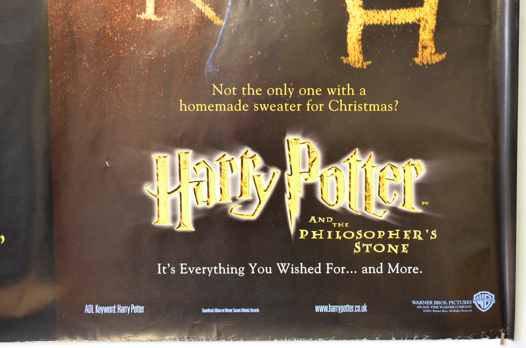 HARRY POTTER AND THE PHILOSOPHER’S STONE (Bottom Right) Cinema Quad Movie Poster 