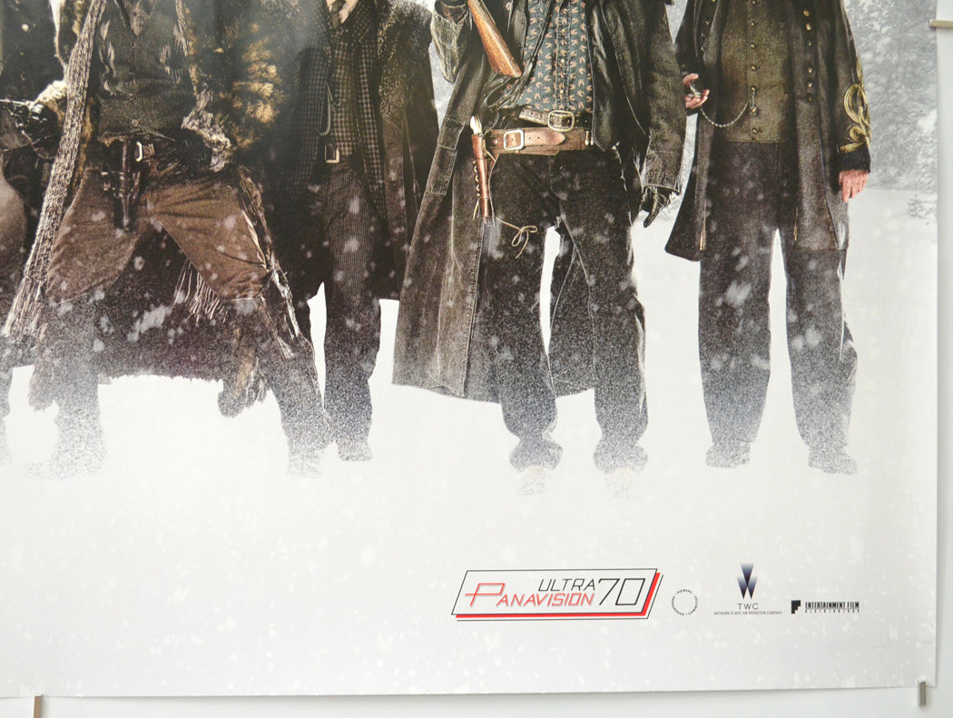 THE HATEFUL EIGHT (Bottom Right) Cinema Quad Movie Poster 