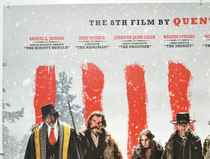 THE HATEFUL EIGHT (Top Left) Cinema Quad Movie Poster 