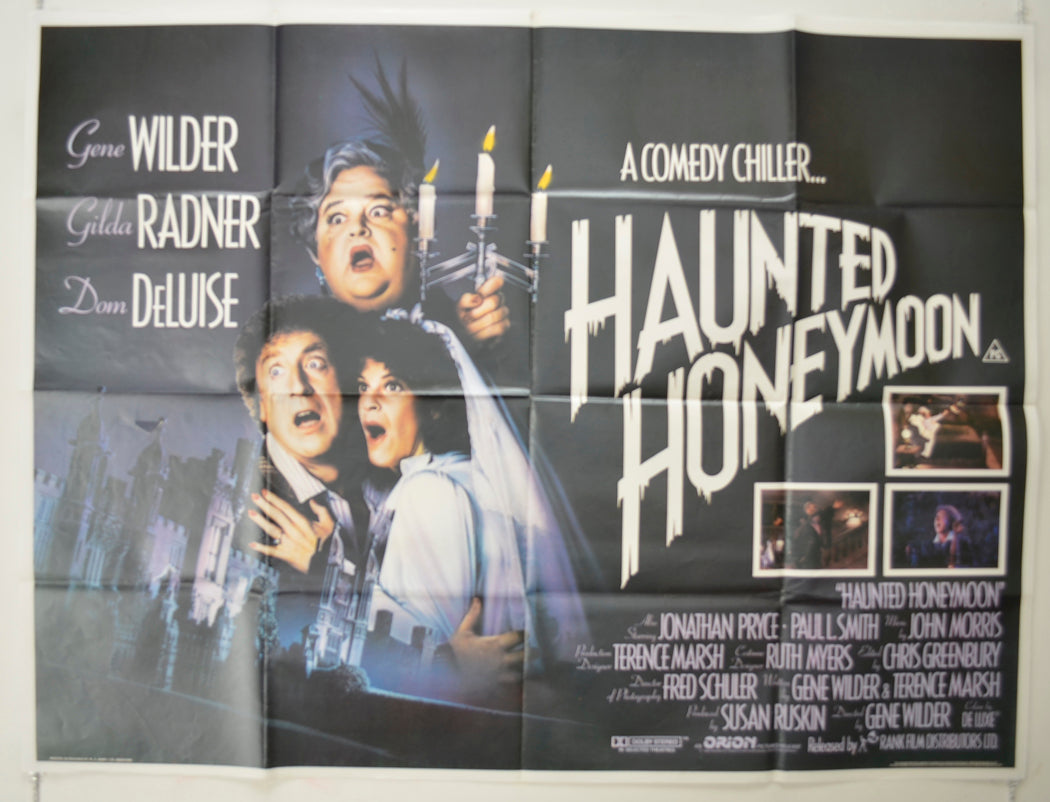 Haunted Honeymoon   Original Quad Poster - Film Poster - Movie Poster 