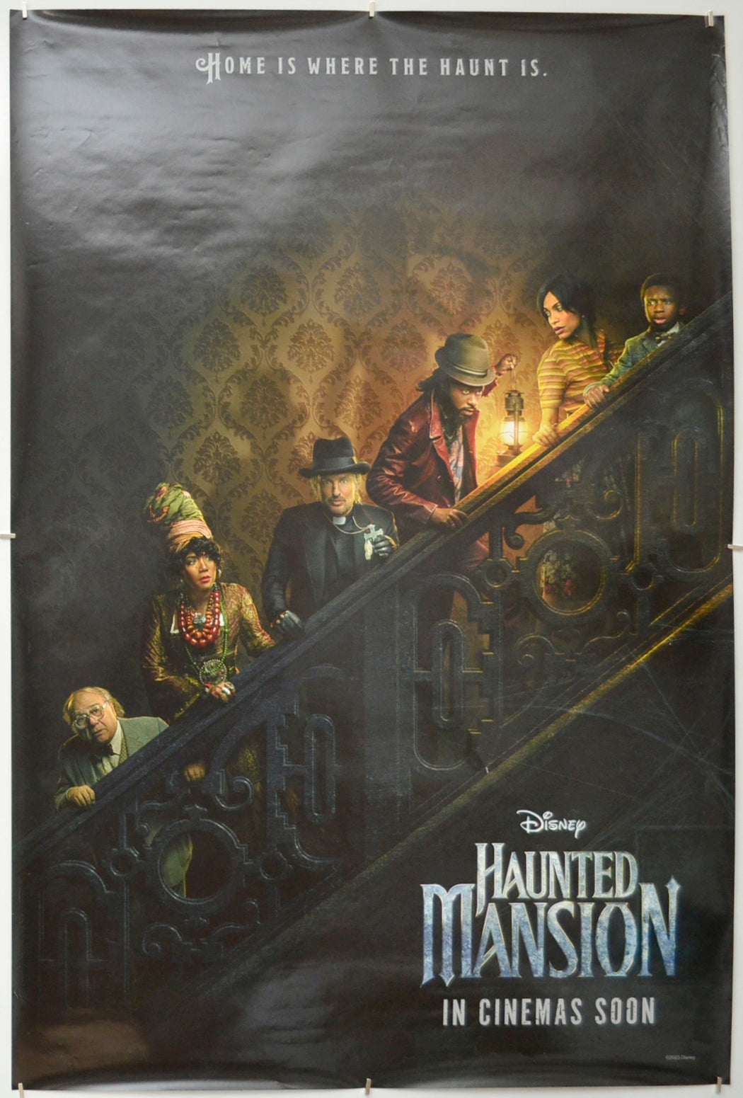 Haunted Mansion (Teaser / Advance Version)Original One Sheet Poster - Film Poster - Movie Poster