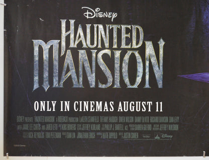 HAUNTED MANSION (Bottom Left) Cinema Quad Movie Poster 