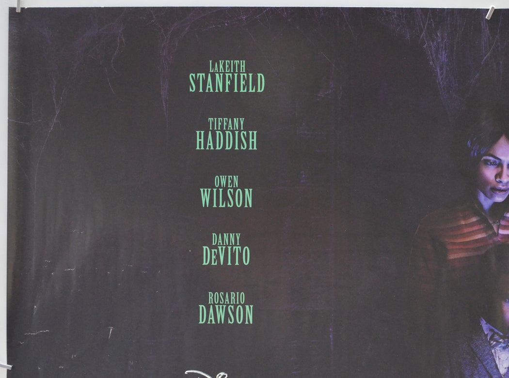 HAUNTED MANSION (Top Left) Cinema Quad Movie Poster 