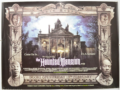 The Haunted Mansion - Original Quad Poster - Film Poster - Movie Poster