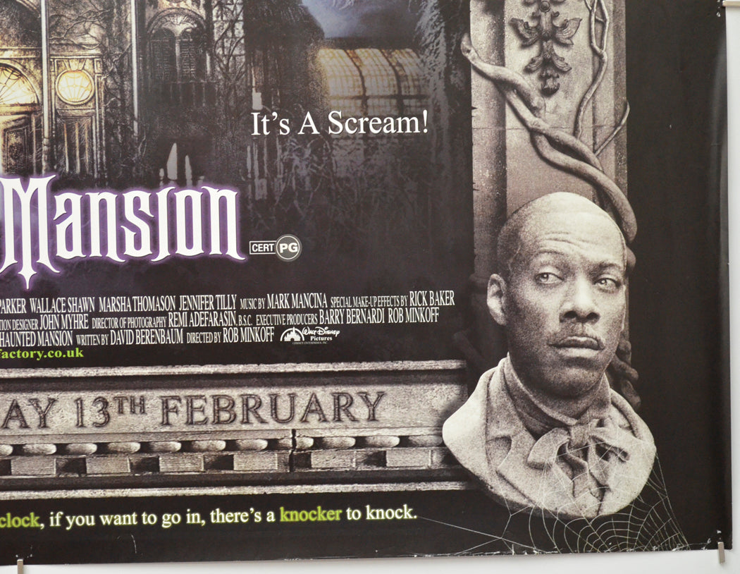 THE HAUNTED MANSION (Bottom Right) Cinema Quad Movie Poster 