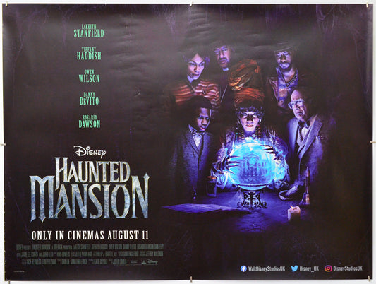 Haunted Mansion - Original Quad Poster - Film Poster - Movie Poster