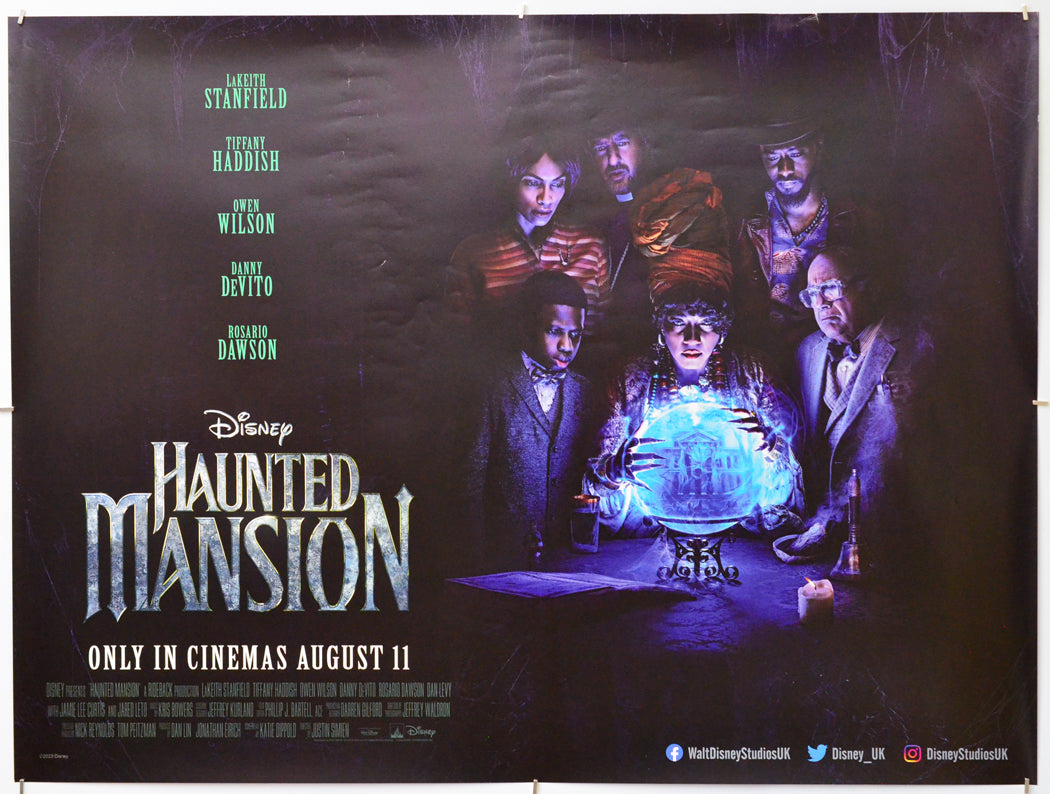 Haunted Mansion - Original Quad Poster - Film Poster - Movie Poster
