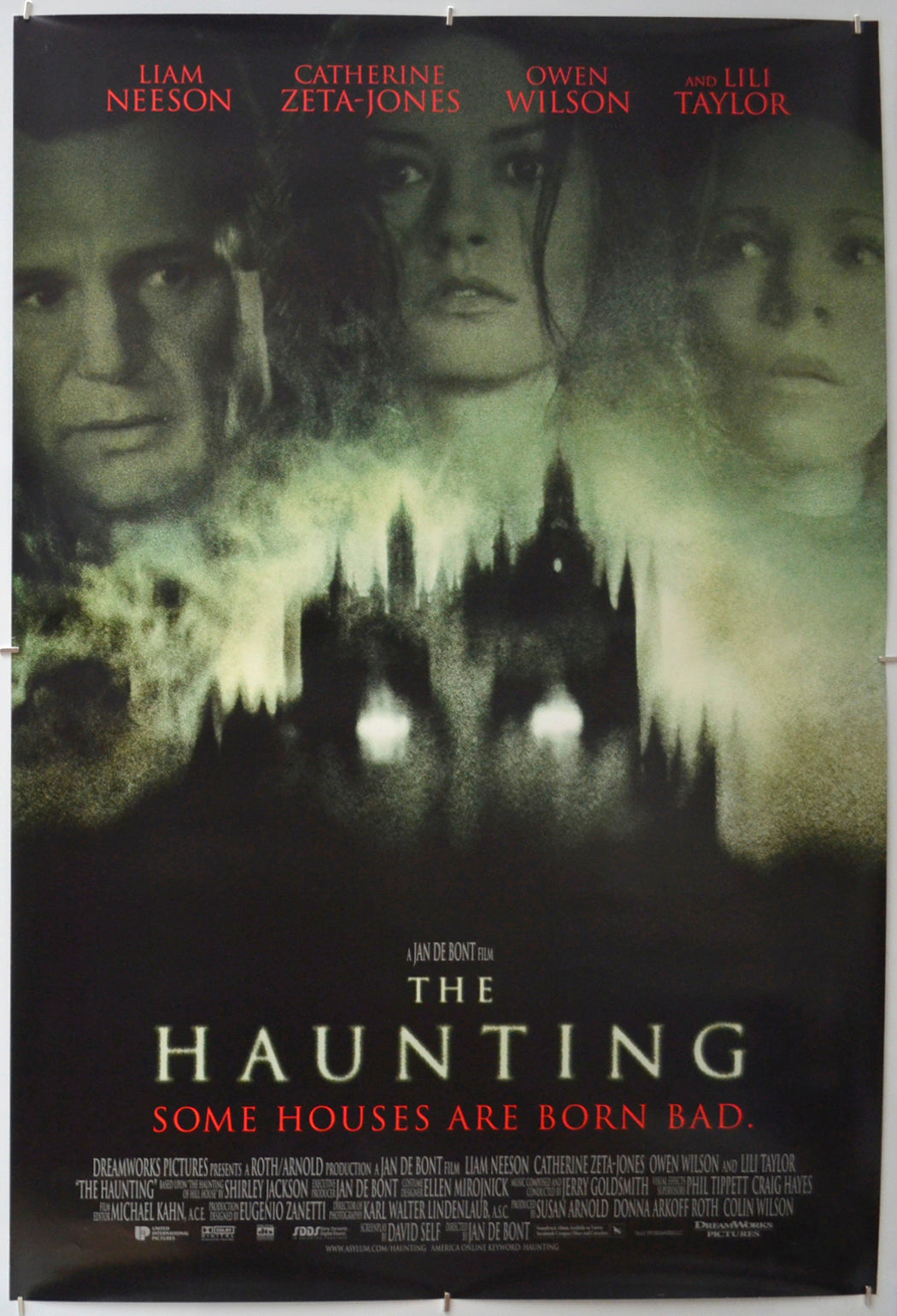 The Haunting (Teaser / Advance Version)  Original One Sheet Poster - Film Poster - Movie Poster