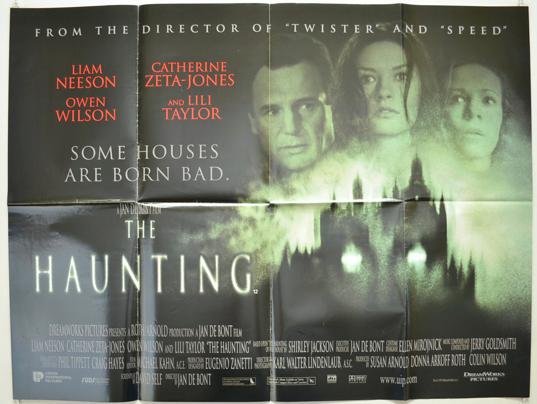 The Haunting Original Quad Poster - Film Poster - Movie Poster  