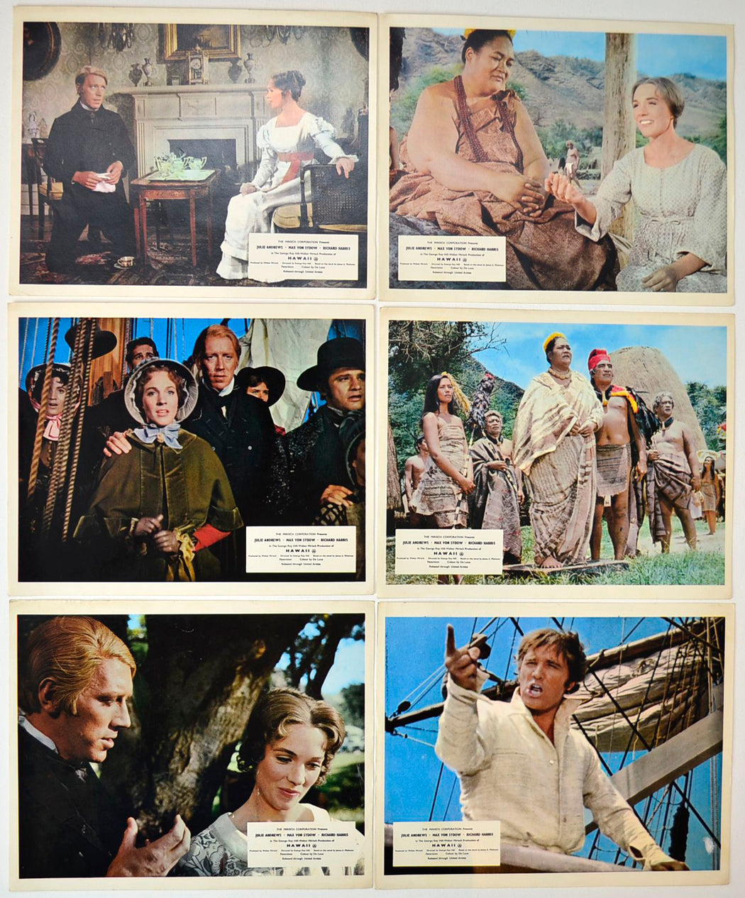 Hawaii 6 Original Colour Front Of House Stills / 8x10 Lobby Cards