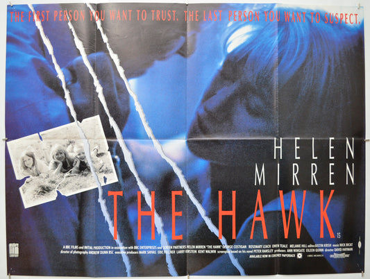 The Hawk Original Quad Poster - Film Poster - Movie Poster