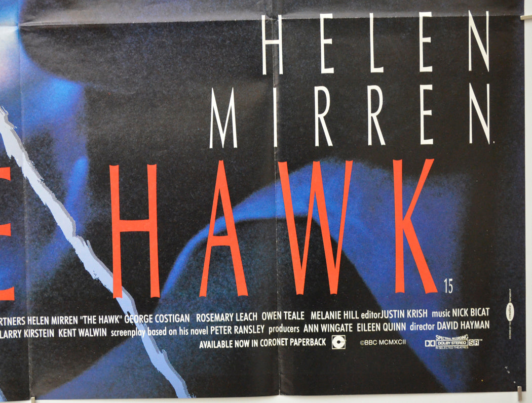 THE HAWK (Bottom Right) Cinema Quad Movie Poster 