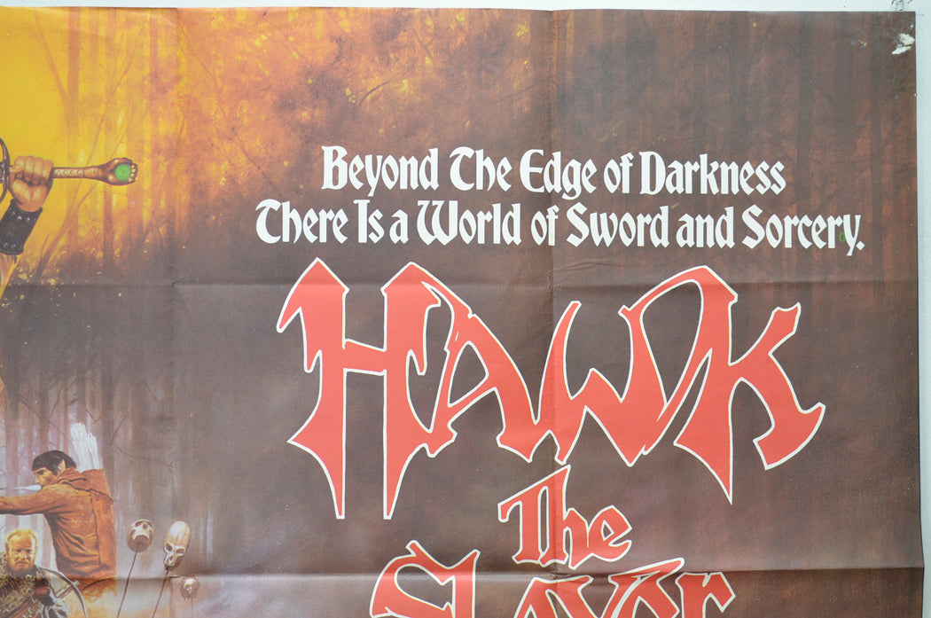 HAWK THE SLAYER (Top Right) Cinema Quad Movie Poster 