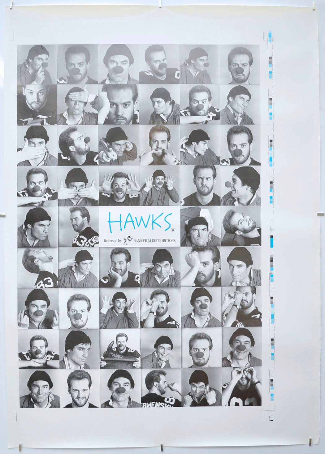 Hawks (Printers Proof)  Original Double Crown Poster - Film Poster - Movie Poster