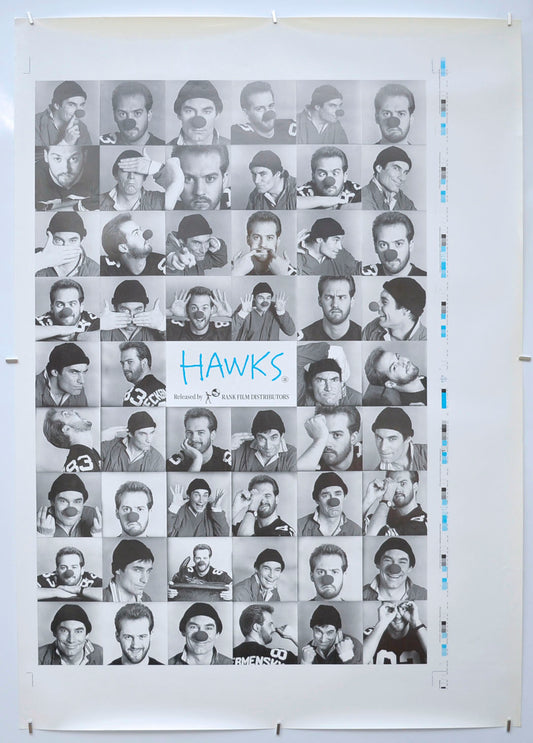 Hawks (Printers Proof)  Original Double Crown Poster - Film Poster - Movie Poster