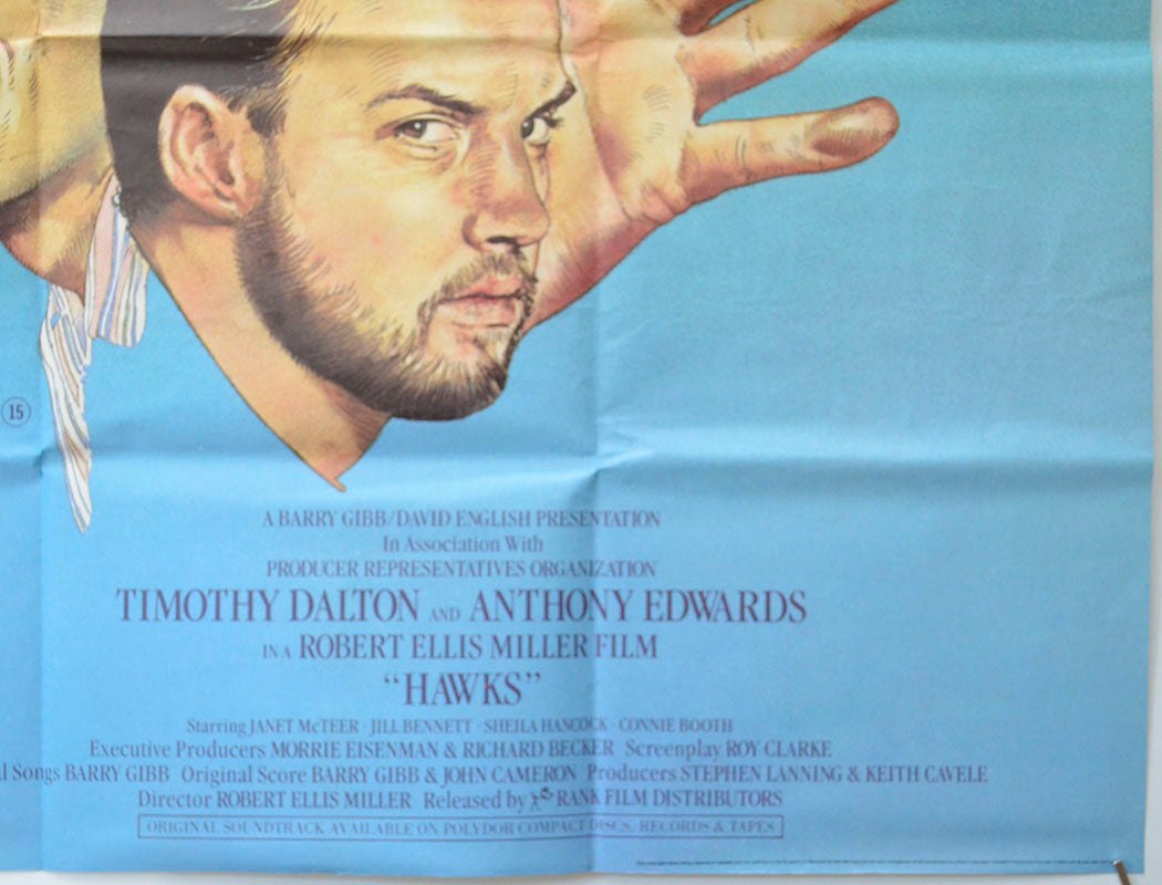 HAWKS (Bottom Right) Cinema Quad Movie Poster 