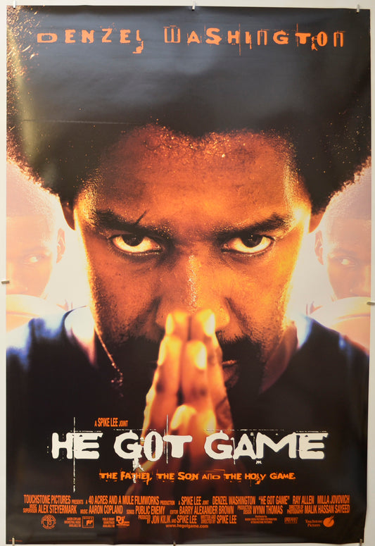 He Got Game Original One Sheet Poster - Film Poster - Movie Poster  