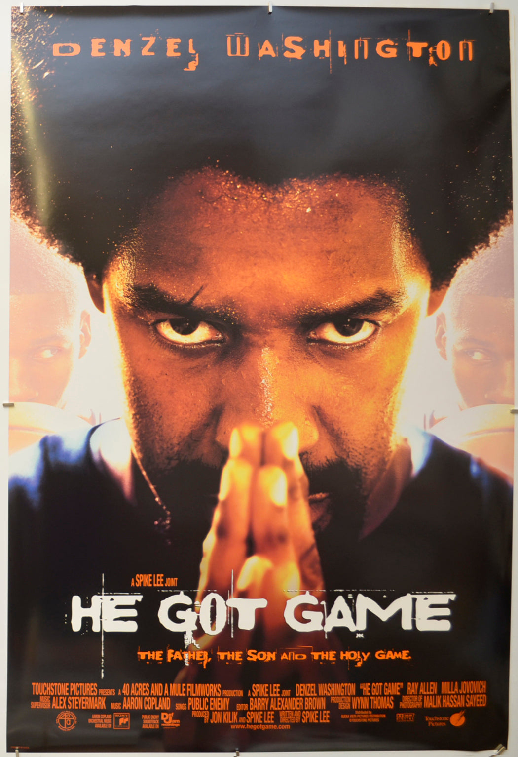 He Got Game Original One Sheet Poster - Film Poster - Movie Poster  