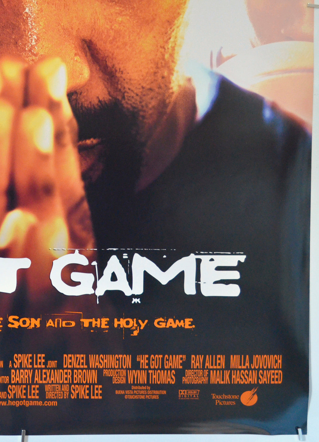 HE GOT GAME (Bottom Right) Cinema One Sheet Movie Poster 