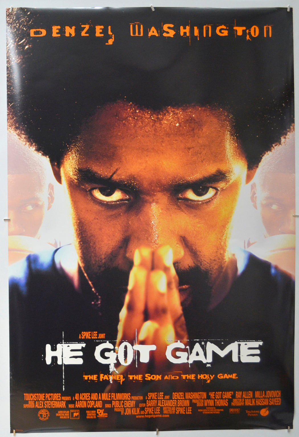 He Got Game Original One Sheet Poster - Film Poster - Movie Poster