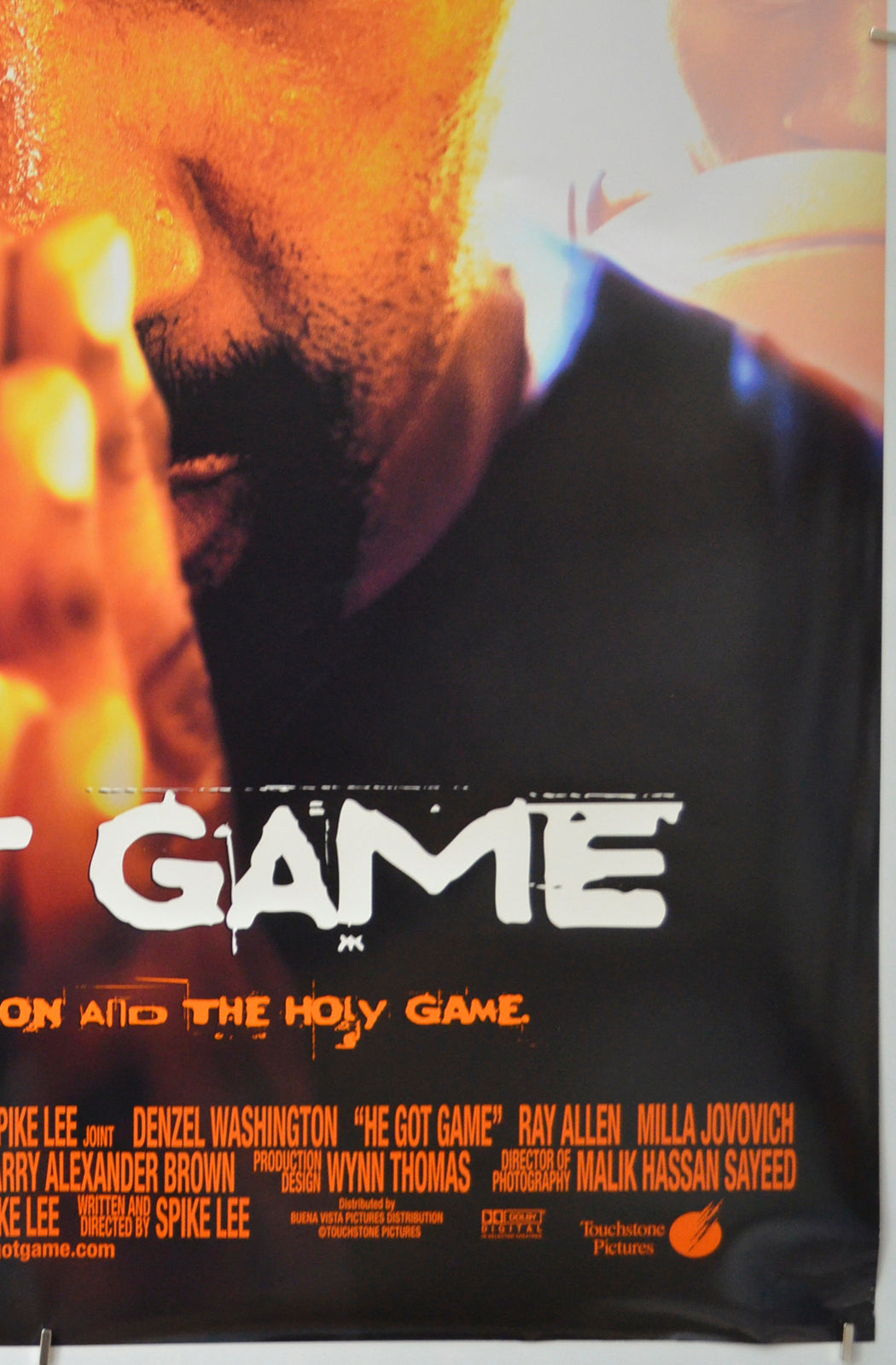 HE GOT GAME (Bottom Right) Cinema One Sheet Movie Poster 