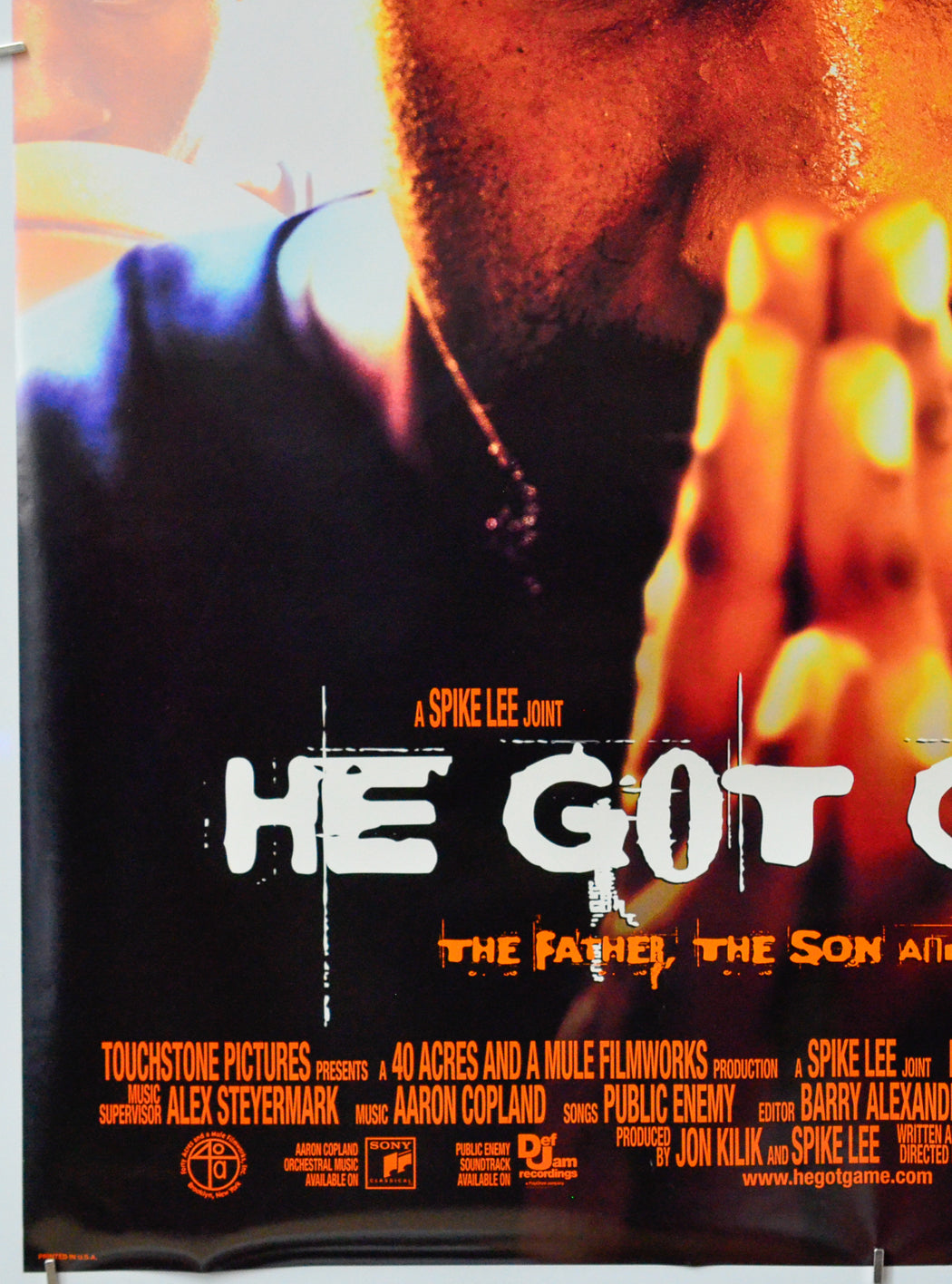 He Got Game (Bottom Left) Cinema One Sheet Movie Poster 