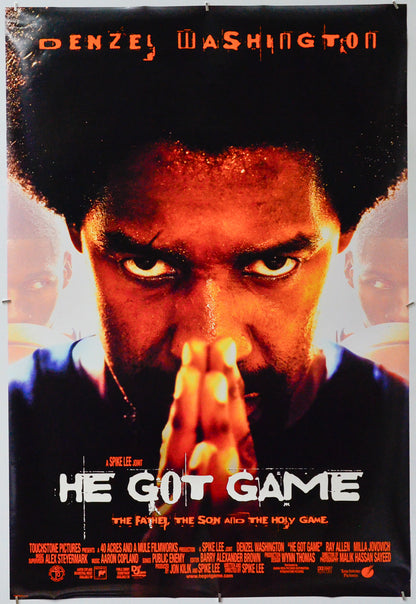 He Got Game - Original One Sheet Poster - Film Poster - Movie Poster 