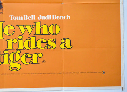 HE WHO RIDES A TIGER (Bottom Right) Cinema Quad Movie Poster 