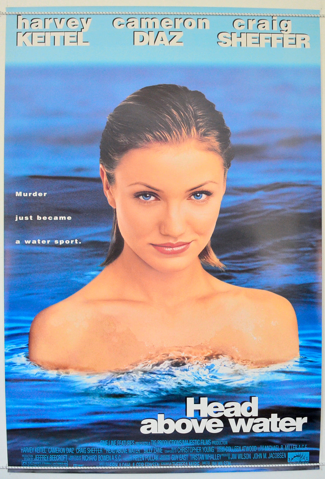 Head Above Water  Original One Sheet Poster - Film Poster - Movie Poster 