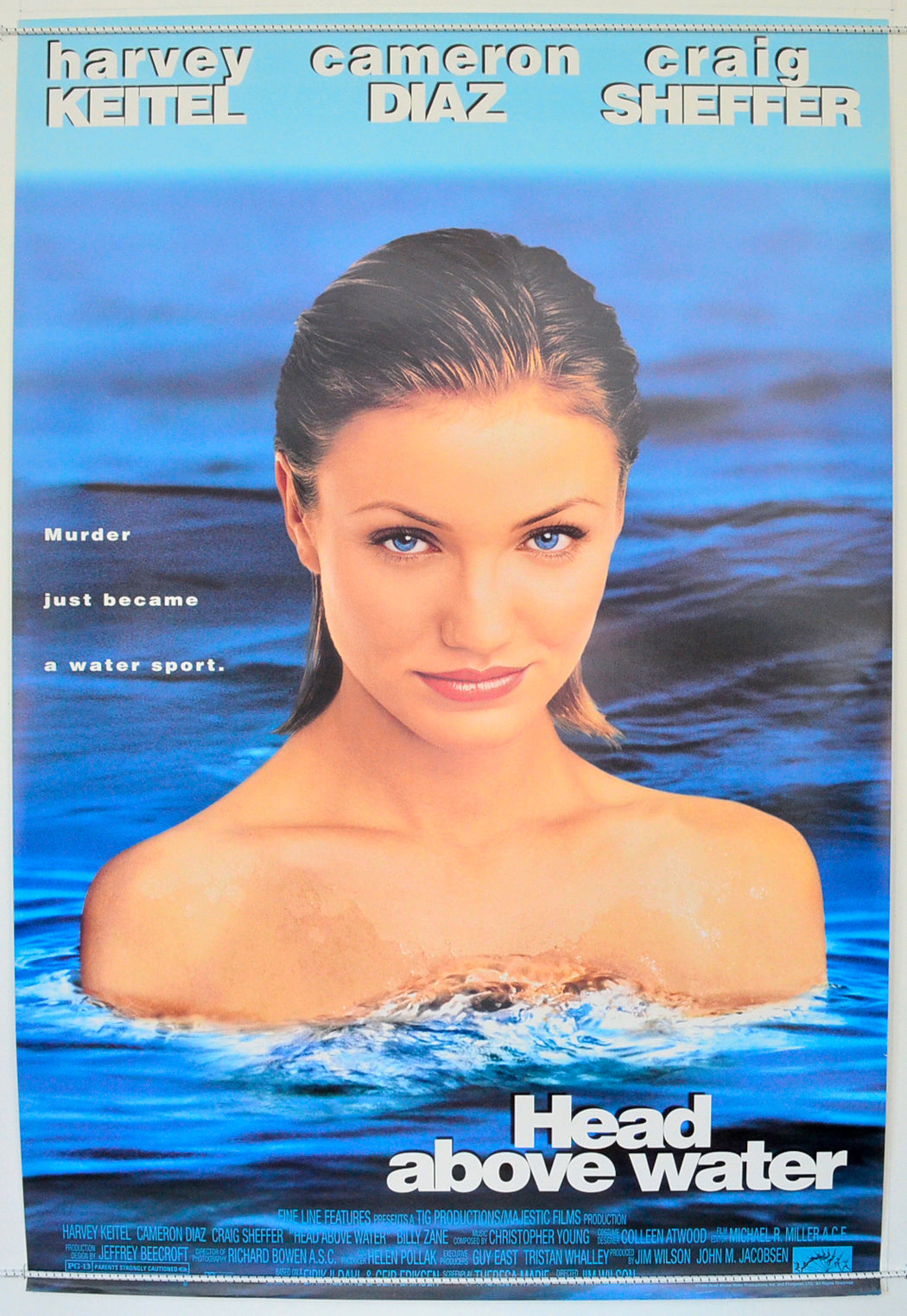 Head Above Water  Original One Sheet Poster - Film Poster - Movie Poster 