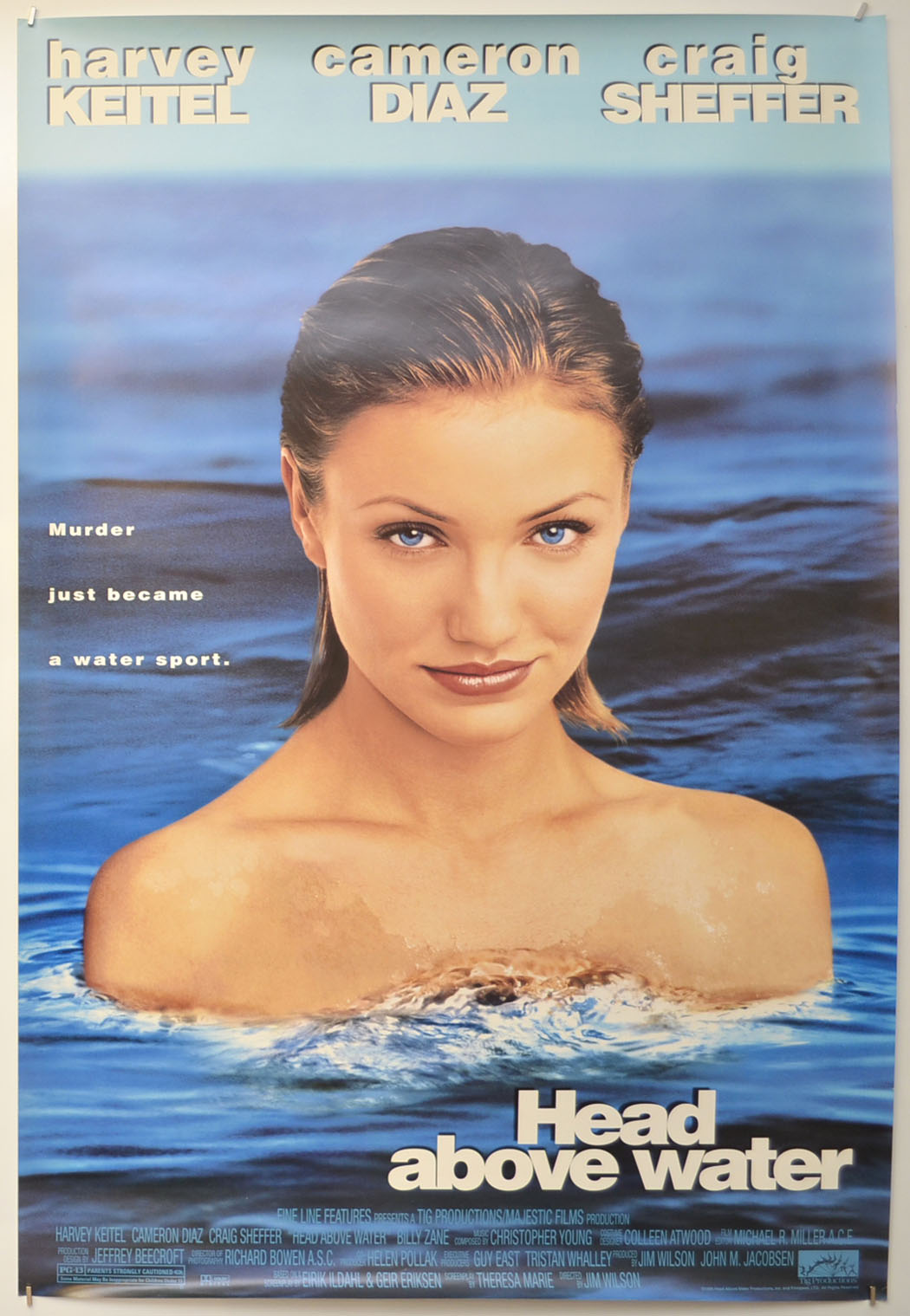 Head Above Water Original One Sheet Poster - Film Poster - Movie Poster