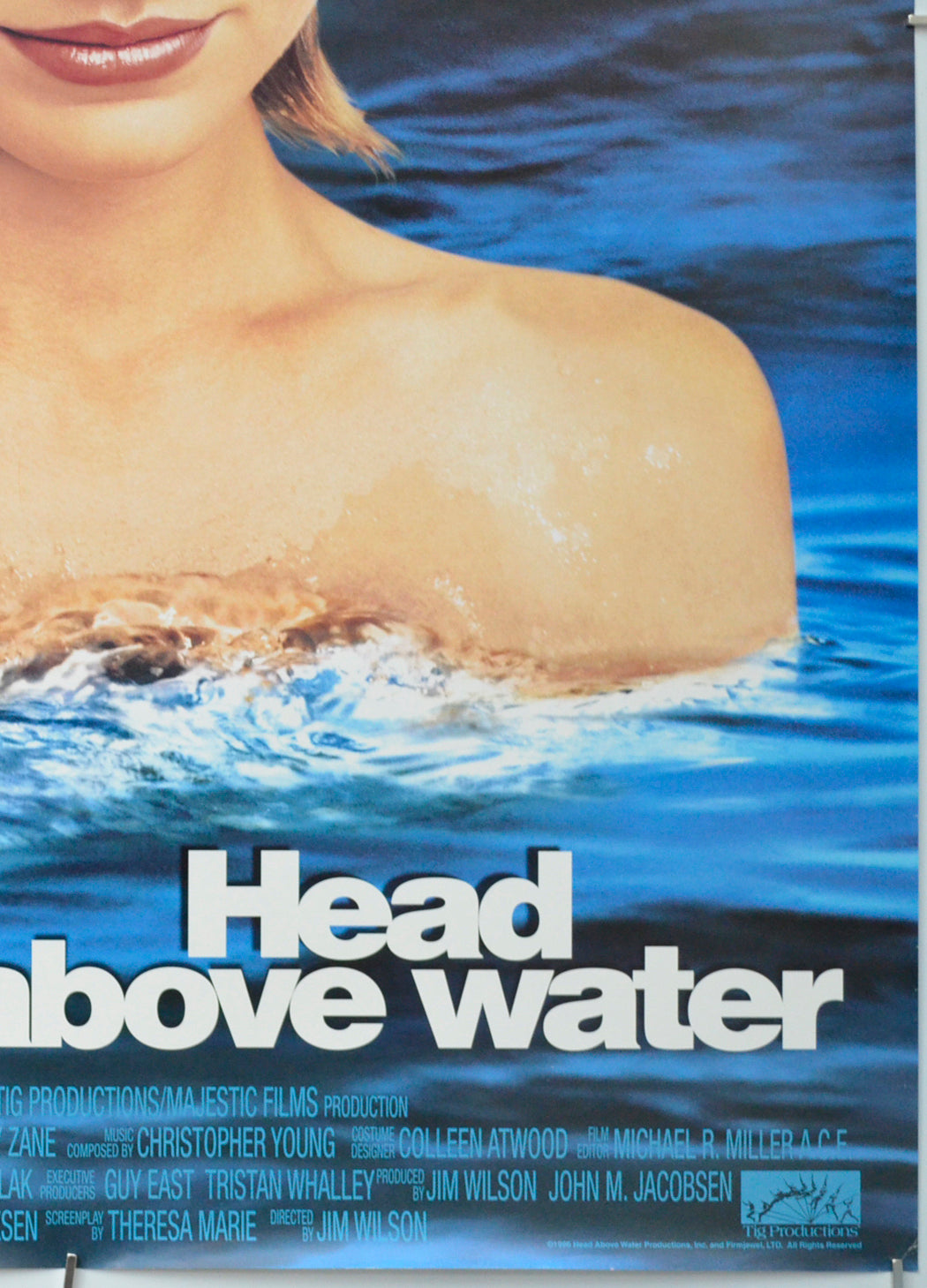 HEAD ABOVE WATER (Bottom Right) Cinema One Sheet Movie Poster 