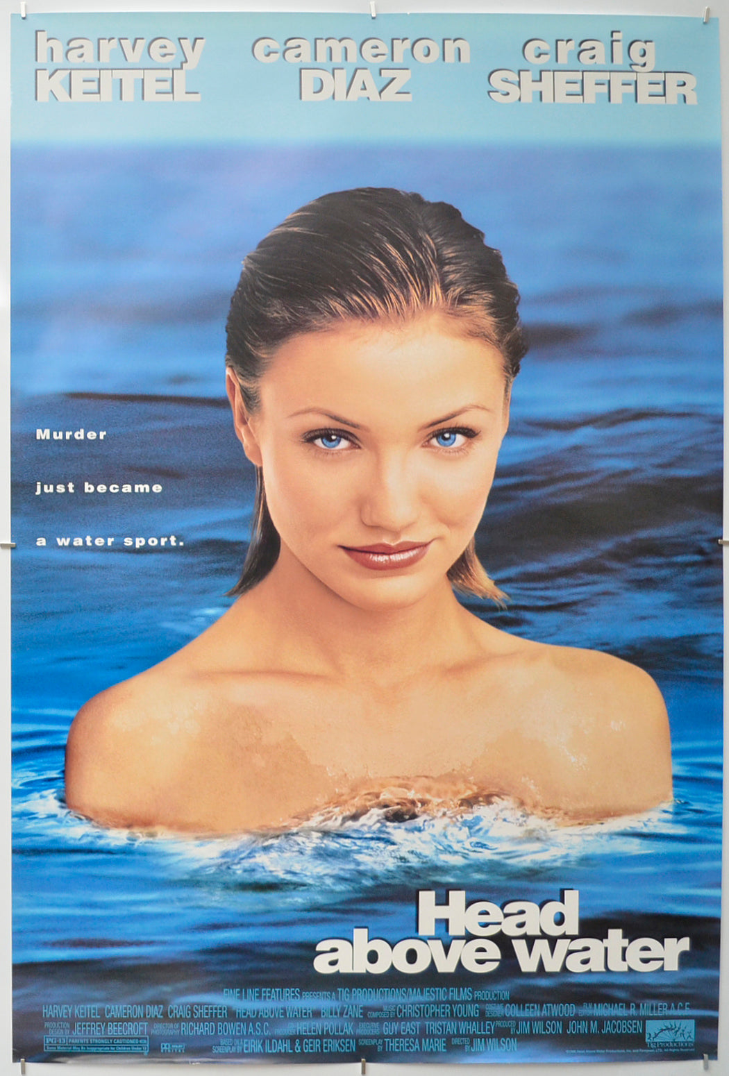 Head Above Water - Original One Sheet Poster - Film Poster - Movie Poster