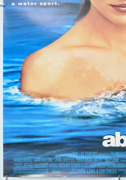 HEAD ABOVE WATER (Bottom Left) Cinema One Sheet Movie Poster 