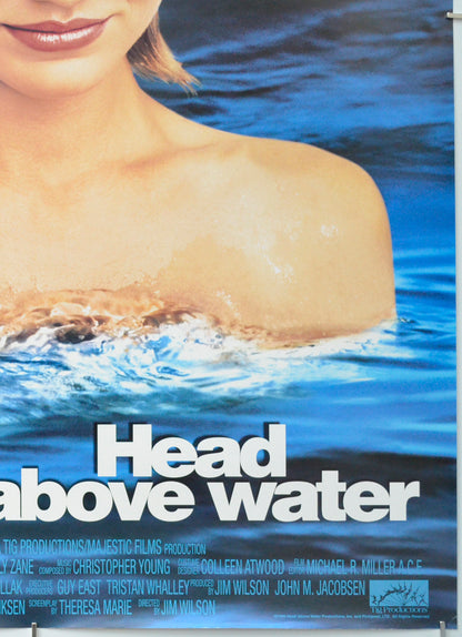 HEAD ABOVE WATER (Bottom Right) Cinema One Sheet Movie Poster 