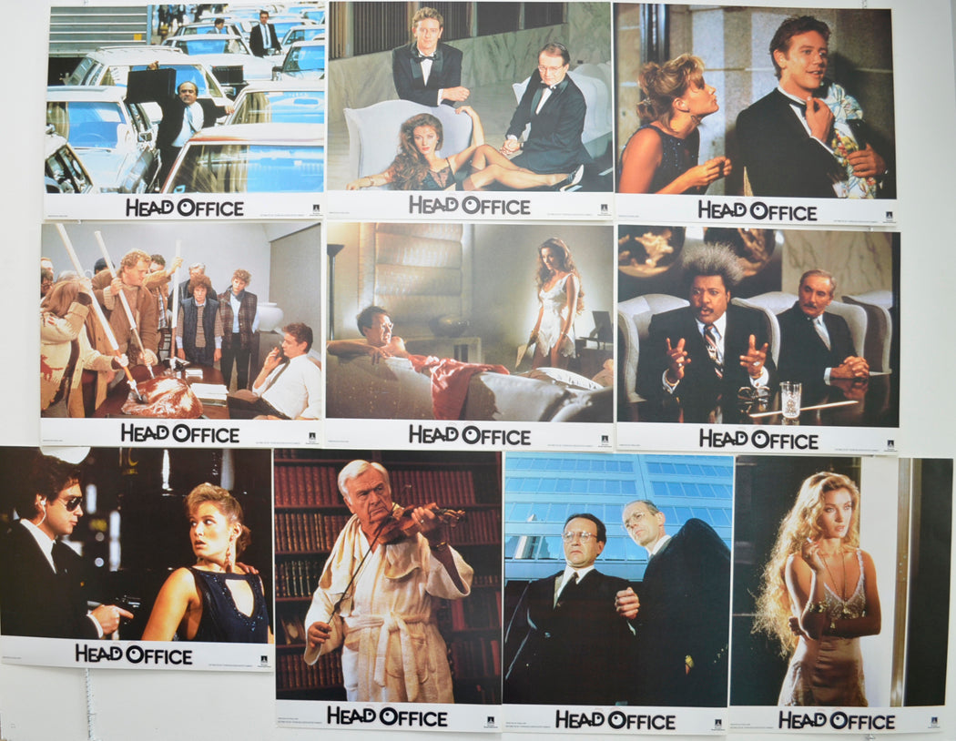 Head Office  Set of 8 Original Cinema Lobby Cards 