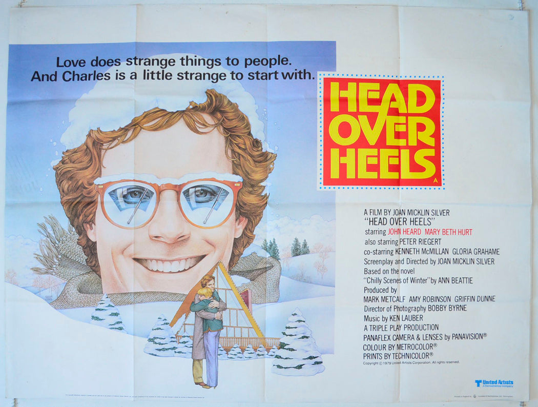 Head Over Heels  (a.k.a. Chilly Scenes of Winter)   Original British Quad Poster - Movie Poster