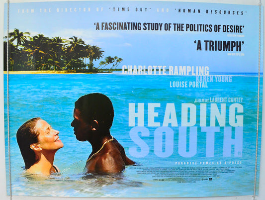 Heading South  (a.k.a. Vers le sud)   Original British Quad Poster - Film Poster - Movie Poster 