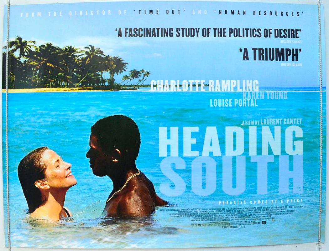 Heading South  (a.k.a. Vers le sud)   Original British Quad Poster - Film Poster - Movie Poster 