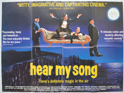 Hear My Song Original Quad Poster - Film Poster - Movie Poster