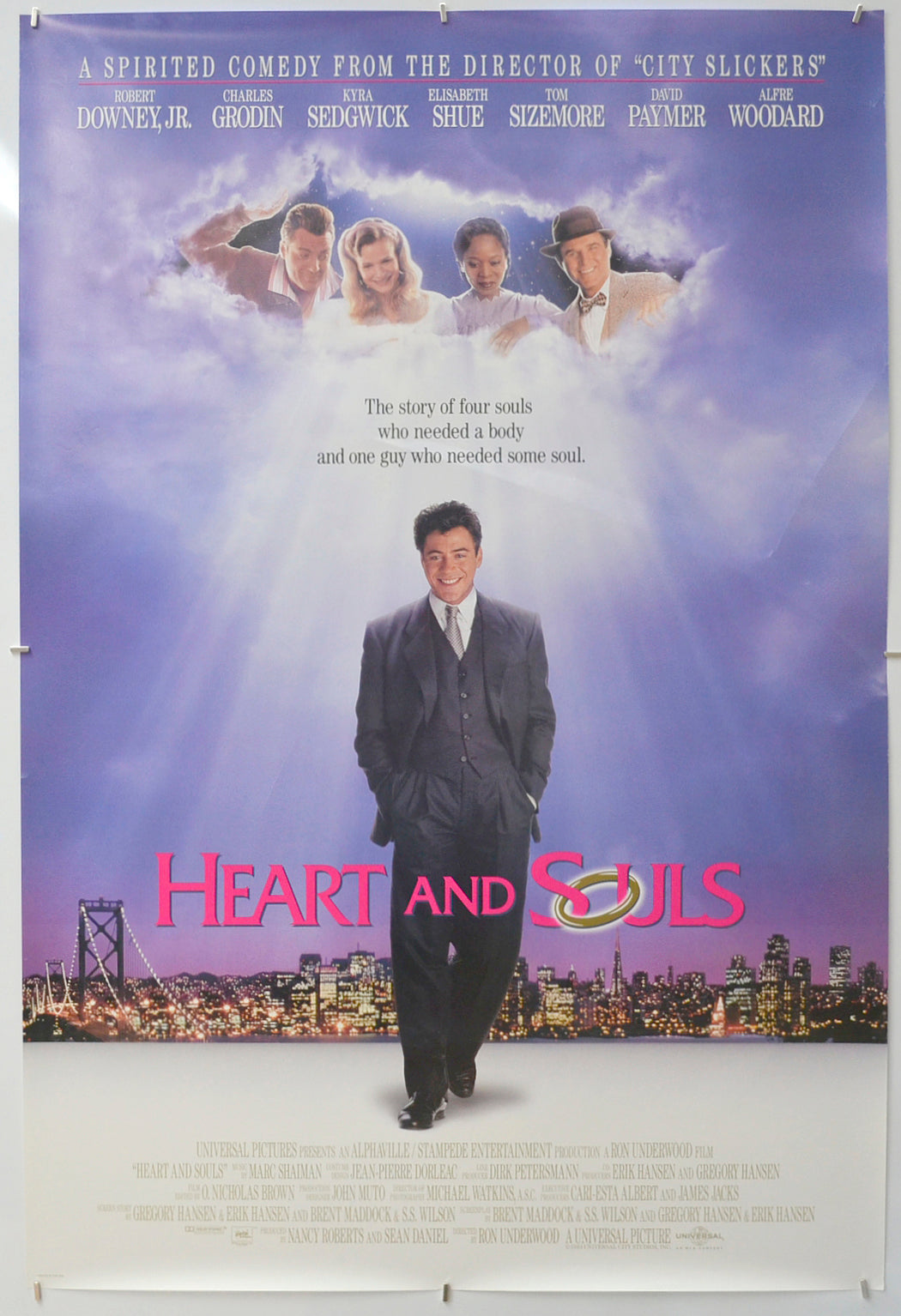 Heart And Souls Original One Sheet Poster - Film Poster - Movie Poster - Cinema Poster