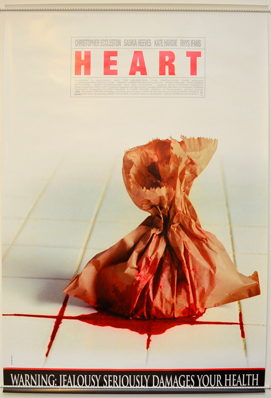 Heart Original One Sheet Poster - Film Poster - Movie Poster  